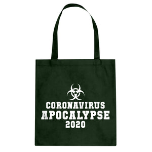 Coronavirus Apocalypse 2020 Cotton Canvas Tote Bag