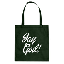 Yay God Cotton Canvas Tote Bag