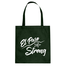 El Paso Strong Star Cotton Canvas Tote Bag