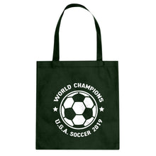 Women's World Cup Champions Cotton Canvas Tote Bag
