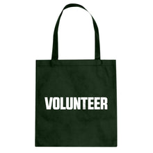 Tote Volunteer Canvas Tote Bag
