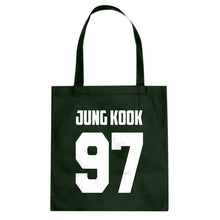 Jung Kook 97 Cotton Canvas Tote Bag