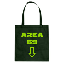 Area 69 Cotton Canvas Tote Bag