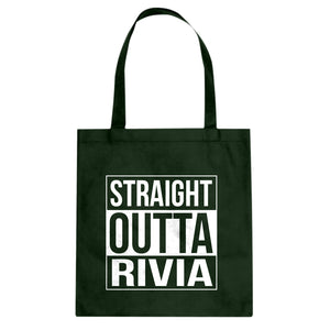 Straight Outta Rivia Cotton Canvas Tote Bag