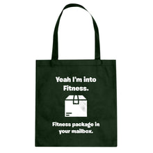 Fitness Package in your Mailbox Cotton Canvas Tote Bag