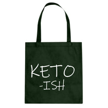 KETO -ish Cotton Canvas Tote Bag