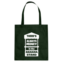 There's Always Money in the Banana Stand Cotton Canvas Tote Bag