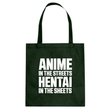 Tote Anime in the Streets Canvas Tote Bag
