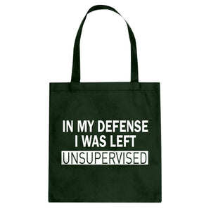 Tote In My Defense Canvas Tote Bag