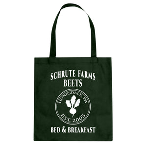Shrute Beets Cotton Canvas Tote Bag