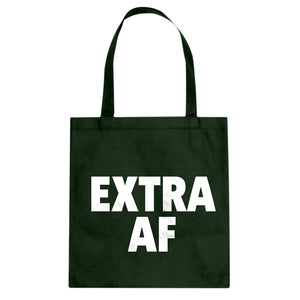 Extra AF Cotton Canvas Tote Bag