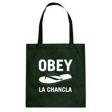 Obey La Chancla Cotton Canvas Tote Bag