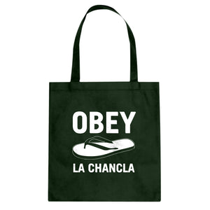 Obey La Chancla Cotton Canvas Tote Bag
