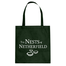 The Nests of Netherfield Cotton Canvas Tote Bag
