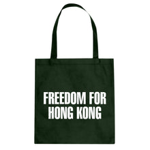 Freedom for Hong Kong Cotton Canvas Tote Bag