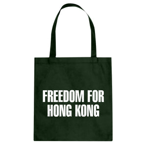 Freedom for Hong Kong Cotton Canvas Tote Bag