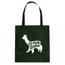 Tote No Prob llama Canvas Tote Bag