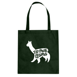 Tote No Prob llama Canvas Tote Bag