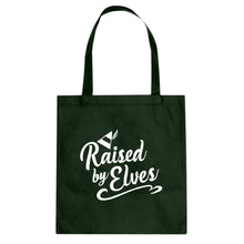 Raised by Elves Cotton Canvas Tote Bag