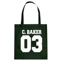 C. BAKER 03 Cotton Canvas Tote Bag