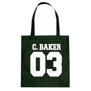 C. BAKER 03 Cotton Canvas Tote Bag
