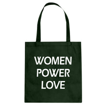 Tote Women Power Love  Canvas Tote Bag