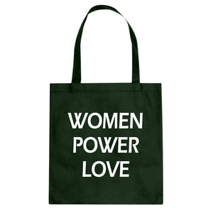 Tote Women Power Love  Canvas Tote Bag