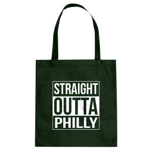 Straight Outta Philly Cotton Canvas Tote Bag