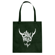 Chili Head Cotton Canvas Tote Bag