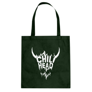 Chili Head Cotton Canvas Tote Bag