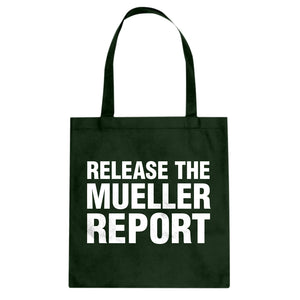 Release the Mueller Report Cotton Canvas Tote Bag