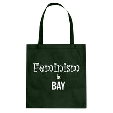 Feminism is Bay Cotton Canvas Tote Bag