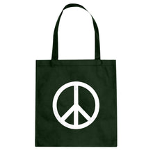 Peace Cotton Canvas Tote Bag