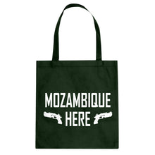 Mozambique Here Cotton Canvas Tote Bag