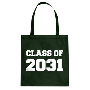 Class of 2031 Cotton Canvas Tote Bag