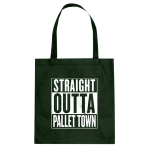 Tote Straight Outta Pallet Town Canvas Tote Bag