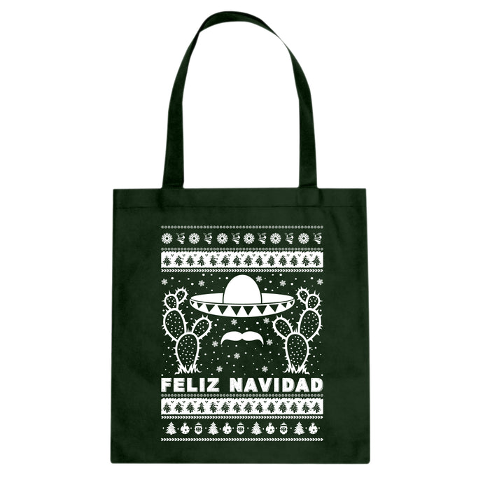 Tote Feliz Navidad Canvas Tote Bag