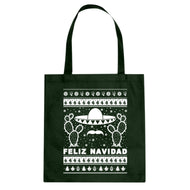 Tote Feliz Navidad Canvas Tote Bag