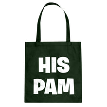 His Pam Cotton Canvas Tote Bag