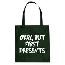Okay but first, presents. Cotton Canvas Tote Bag