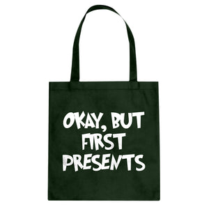 Okay but first, presents. Cotton Canvas Tote Bag
