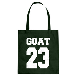 Tote Goat 23 Canvas Tote Bag