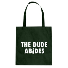 THE DUDE ABIDES Cotton Canvas Tote Bag