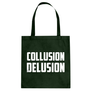 Collusion Delusion Cotton Canvas Tote Bag
