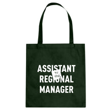 Assistant to the Regional Manager Cotton Canvas Tote Bag