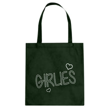 Girlies Cotton Canvas Tote Bag