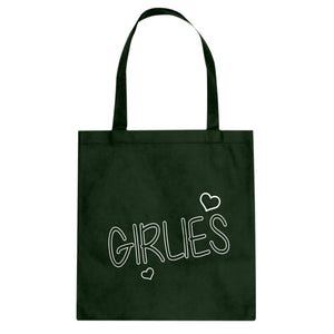 Girlies Cotton Canvas Tote Bag