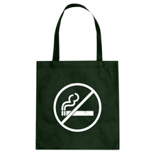 No Smoking Cotton Canvas Tote Bag