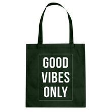 Tote Good Vibes Only Canvas Tote Bag