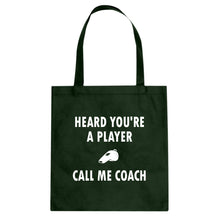 Tote Call me Coach Canvas Tote Bag